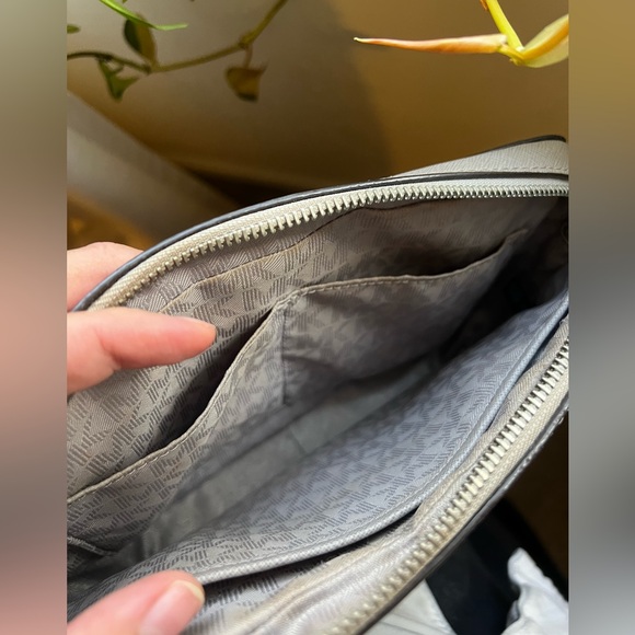 Michael Kors Taupe Crossbody Bag - Picture 6 of 7